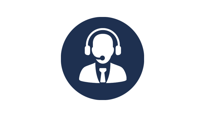 icon of man with headset